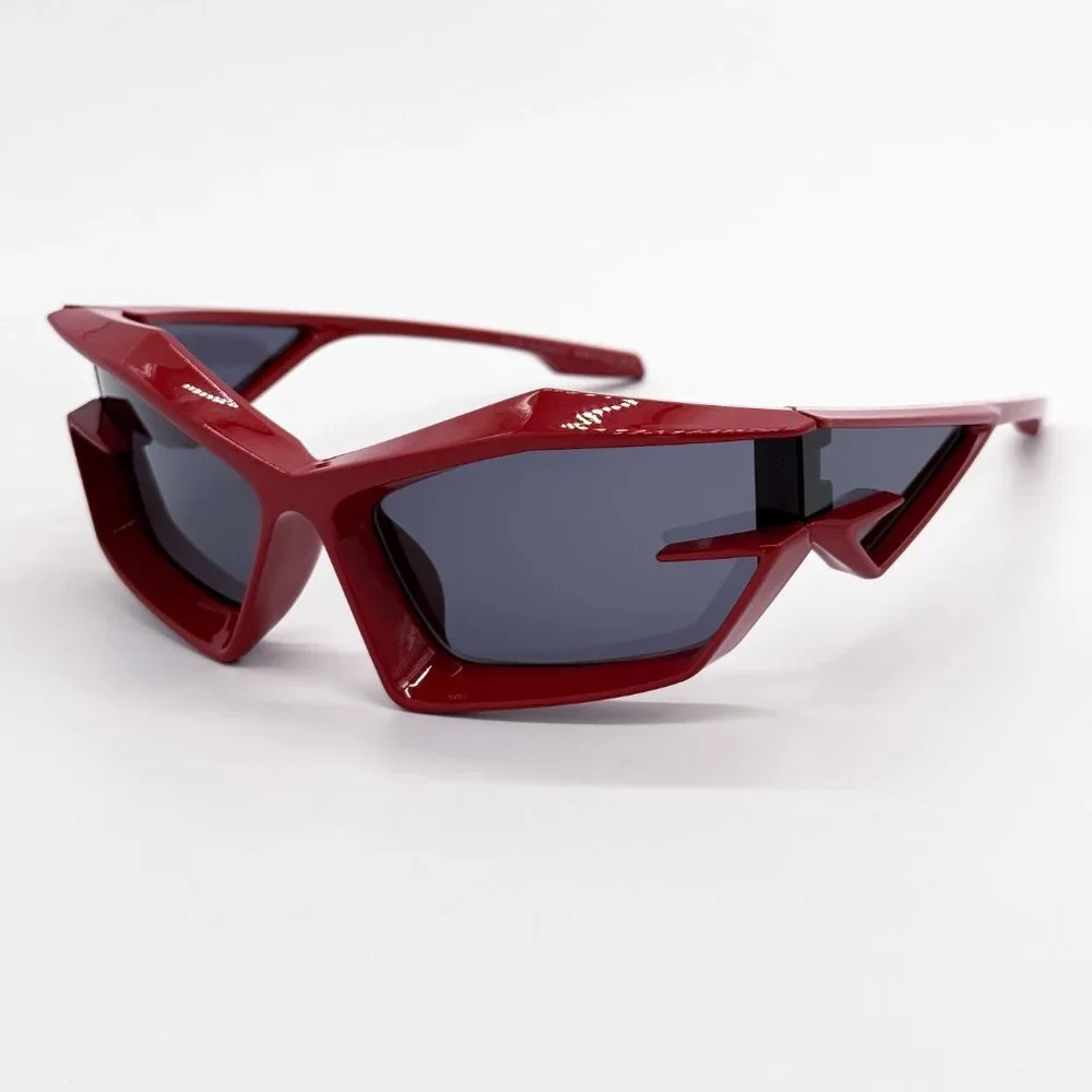 NEW GIVENCHY GV40049U 66 RED UNISEX SUNGLASSES GIVENCHY